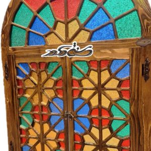 Traditional sun design window